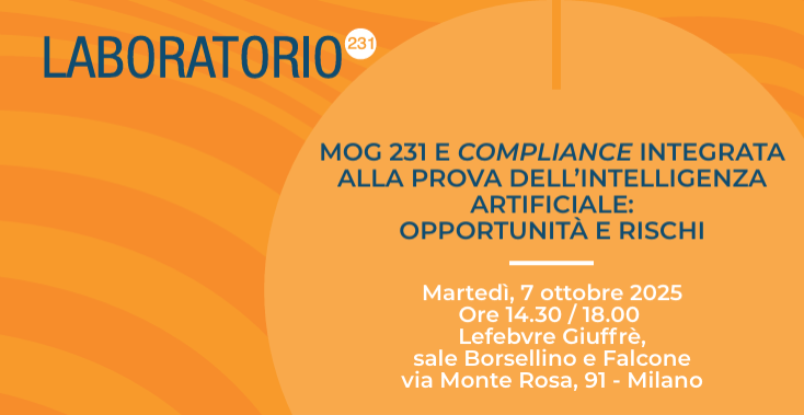 MOG 231 e compliance integrata alla prova dell'Intelligenza Artificiale: opportunità e rischi
